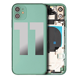 Back Housing with Small Parts - Green for iPhone 11 [OEM Refurbished]